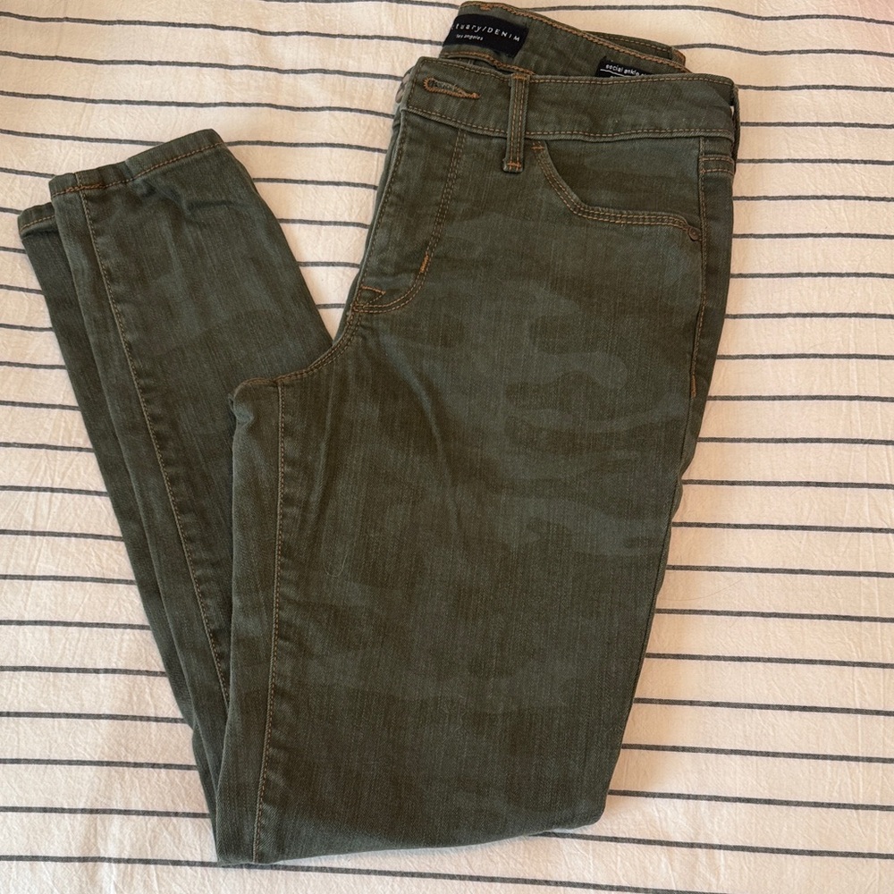Sanctuary Women's Skinny Jeans in Olive Green